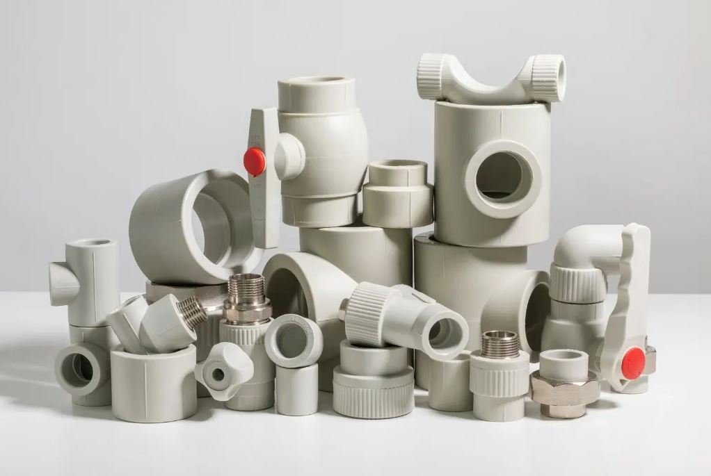 وصلات وأكواع PVC لتوصيلات شبكات المياه والصرف